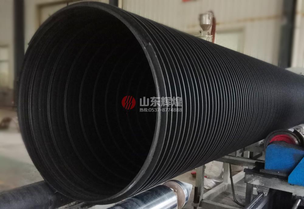山東輝煌：大口徑聚乙烯HDPE塑鋼纏繞排水管在市政工程中的應用