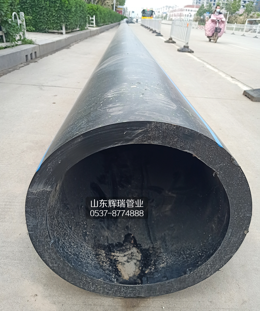 城鎮pe給水管施工案例