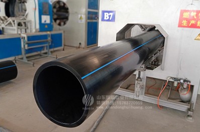 山東輝瑞管業：hdpe給水管生產中